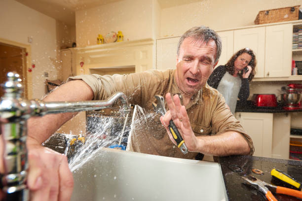 Water damage restoration process in Timberlake, VA
